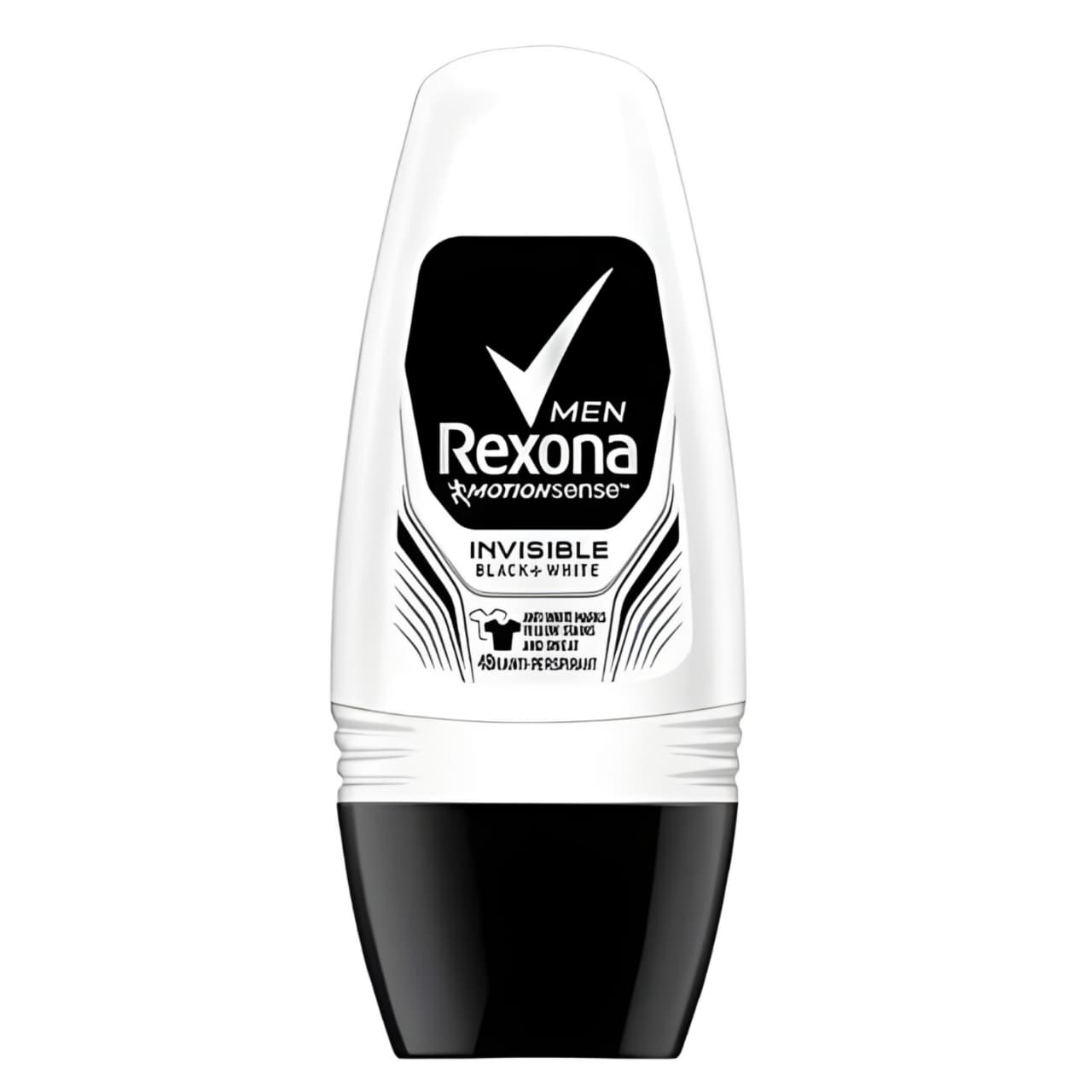 Rexona Men Invisible Dry Black + White Anti-Perspirant Roll-On 50ml