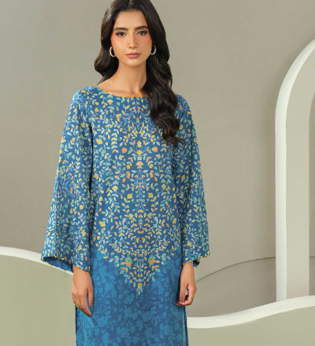 2 Piece Lawn Suit-Printed (Unstitched)