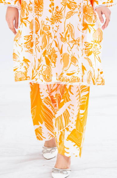 2 Piece Unstitched Printed Lawn Suit TLP