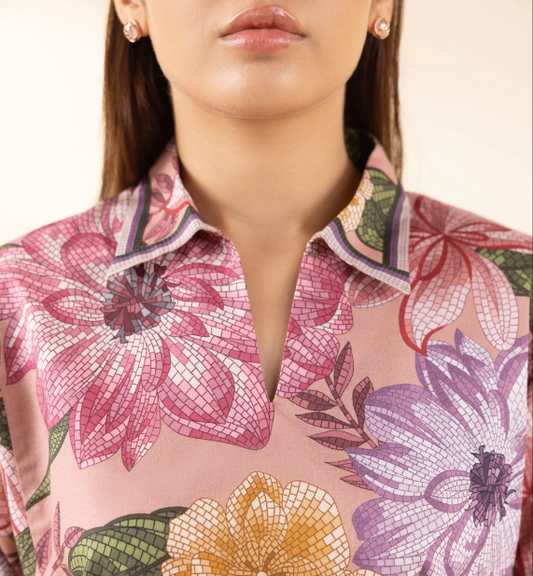 2 Piece - Printed Lawn Suit