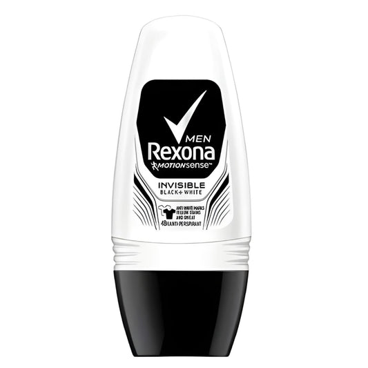 Rexona Men Invisible Dry Black + White Anti-Perspirant Roll-On 50ml
