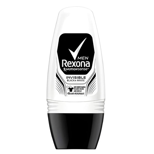 Rexona Men Invisible Dry Black + White Anti-Perspirant Roll-On 50ml